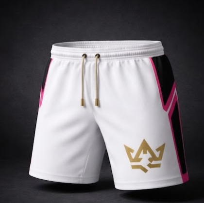 Short corto "Volt White"